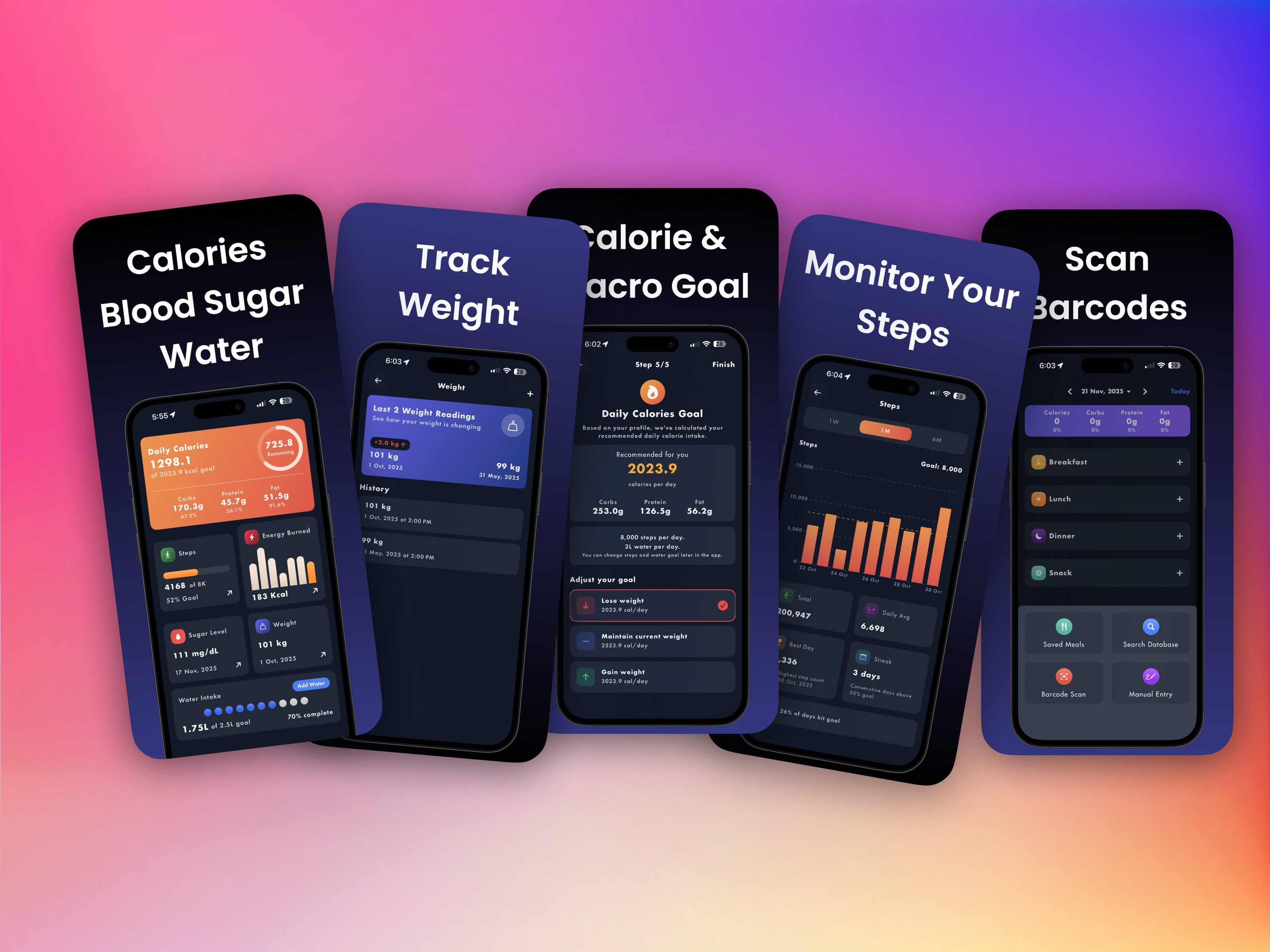 PortionPal App Screenshots